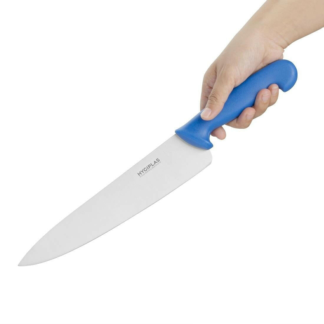 Hygiplas Chef Knife Blue 25cm - Cater-Connect Ltd