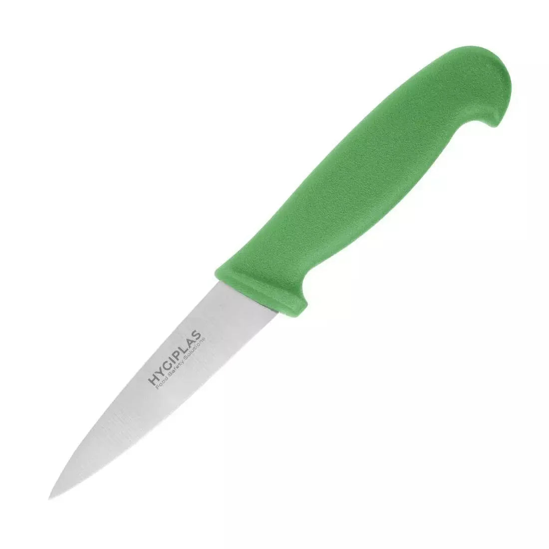 Hygiplas Paring Knife Green 8.3cm - Cater-Connect Ltd