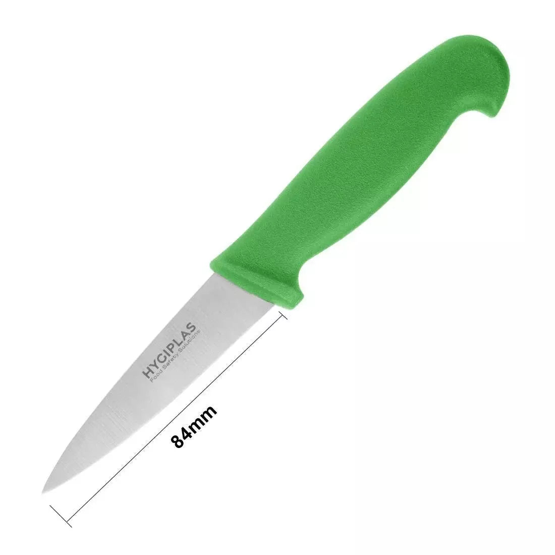 Hygiplas Paring Knife Green 8.3cm - Cater-Connect Ltd