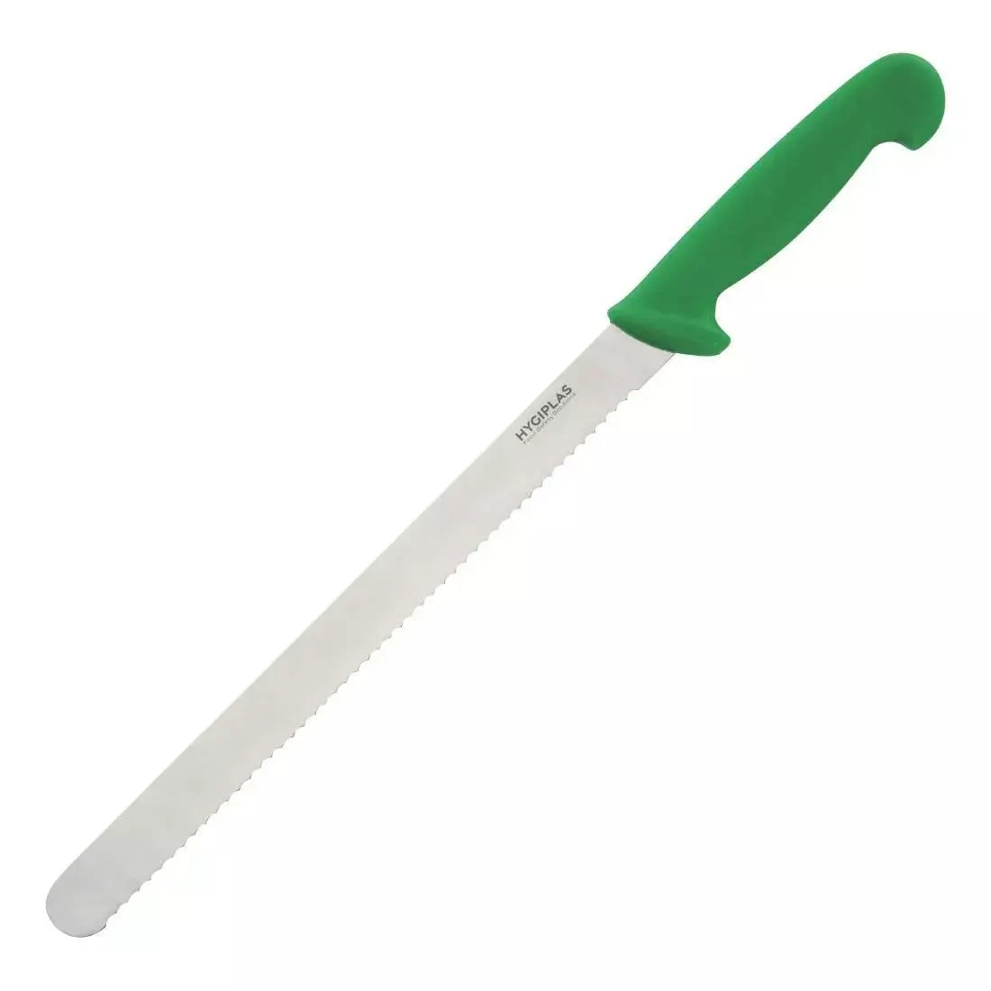 Hygiplas Slicer Serrated Green 30.5cm - Cater-Connect Ltd