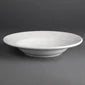 Olympia CC214 Athena Rimmed Soup & Pasta Bowls 228mm 210ml Case Size 6