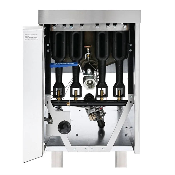 Imperial CIFS-50-OP Single Tank Twin Basket Gas Fryer 27 Litres