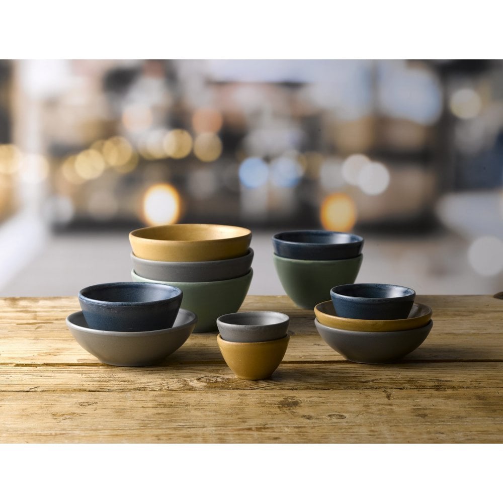 Churchill Nourish Seattle Grey Shallow Bowl 13cm Case Size 12 - Cater-Connect Ltd