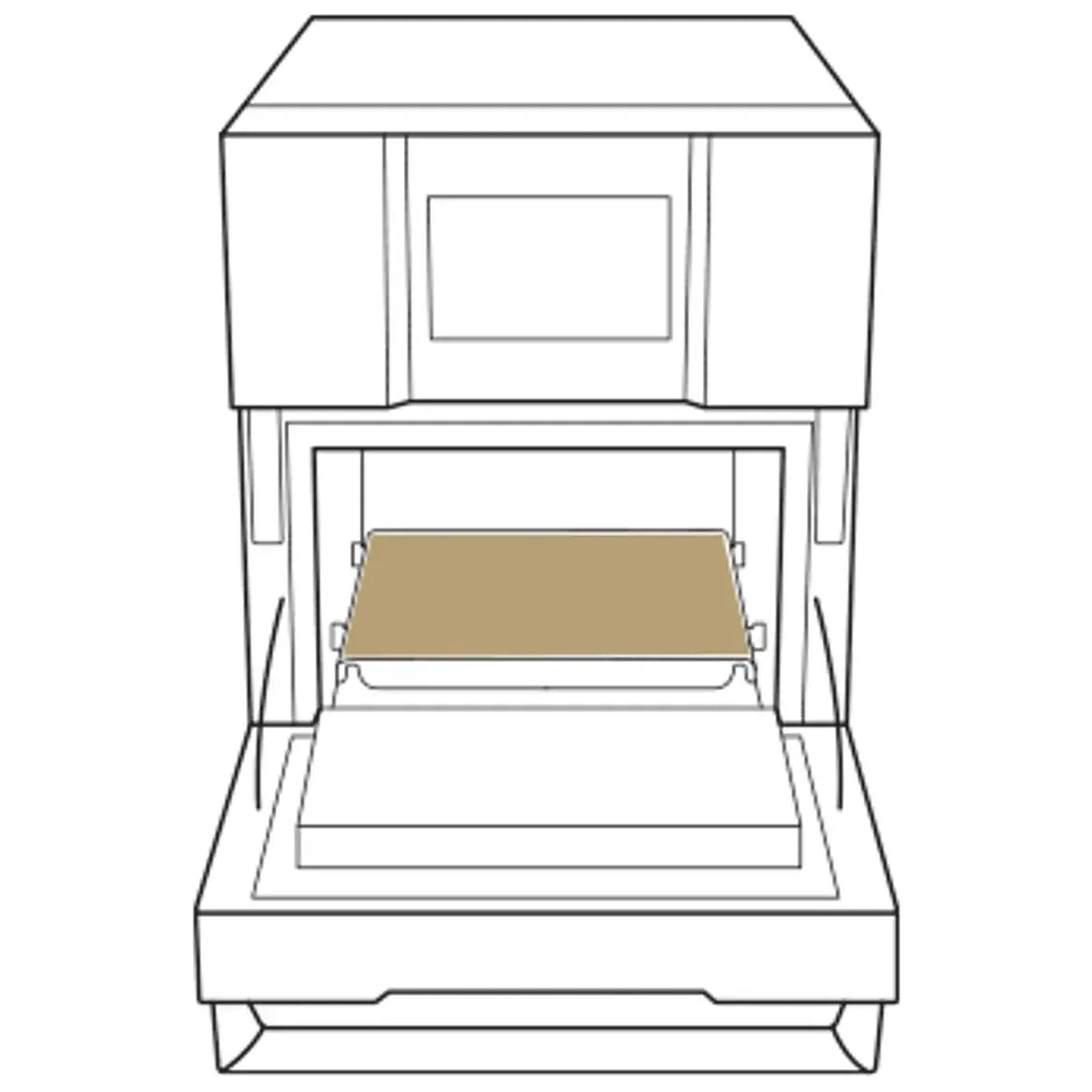 Unox TG134 Speed Compact Eco Oven Non-Stick SPEED.Plate Cooking Sheet