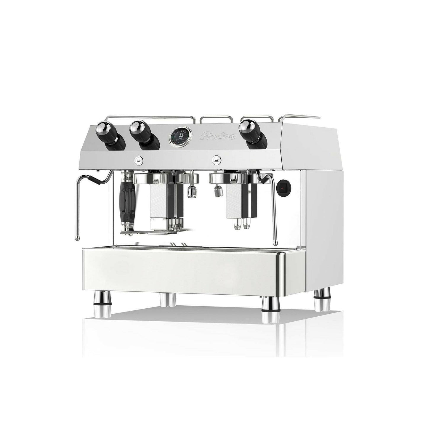 Fracino Contempo Semi Automatic Dual Fuel 2 Group Espresso Coffee Machine - Cater-Connect Ltd
