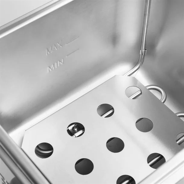 Buffalo CU624 Twin Tank Twin Basket 2x5L Countertop Fryer With Timers