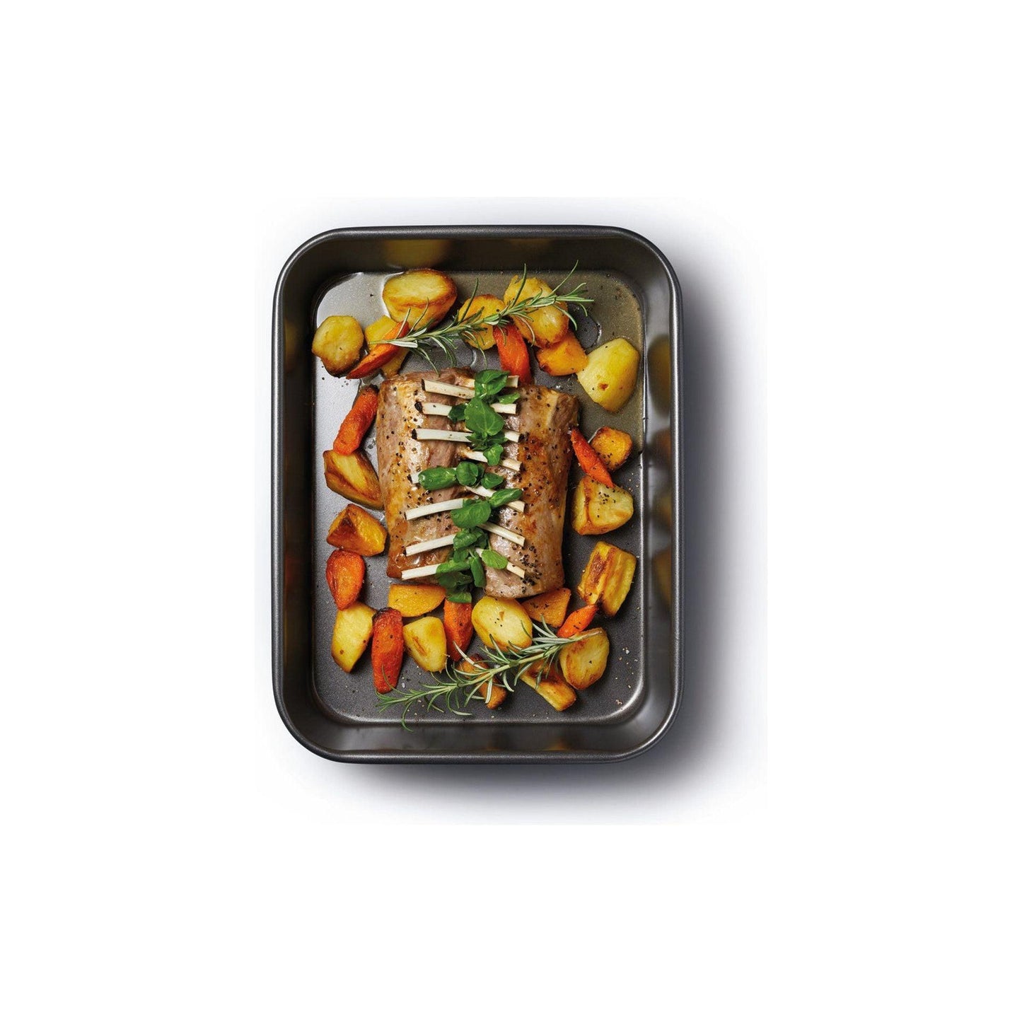 MasterClass KCMCHB2 Non-Stick Roasting Pan 34cm x 26cm.