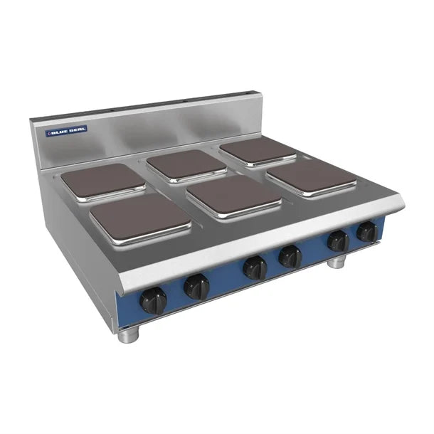 Blue Seal E516S-B Bench Model Electric 6 Hob 900mm 15.6kw