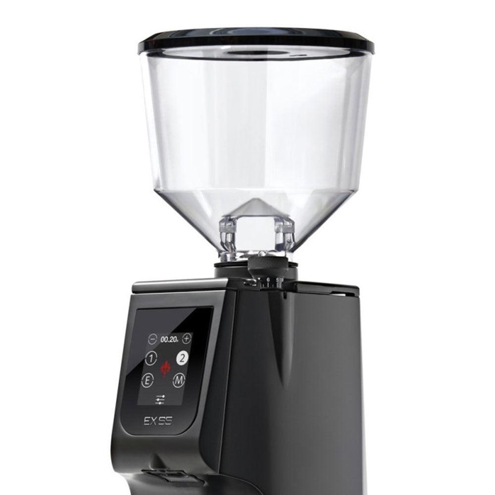 Eureka Atom Excellence 65 Matte Black Auto Coffee Grinder.