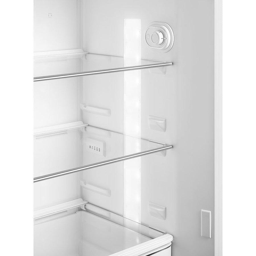 Smeg 50s Retro FAB30RWH5UK Right Hinge Fridge Freezer White 294 Litres.