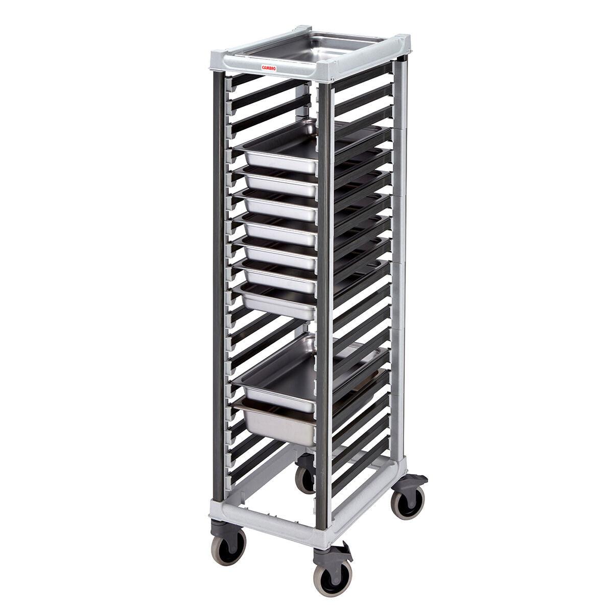 Cambro 1/1 Gastronorm 9 Tier Food Trolley.