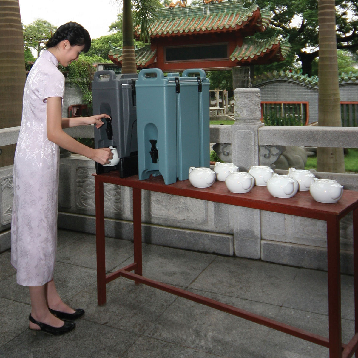 Cambro 500LCD401 Slate Blue Beverage Ultra Camtainer 17.9L - Cater-Connect Ltd