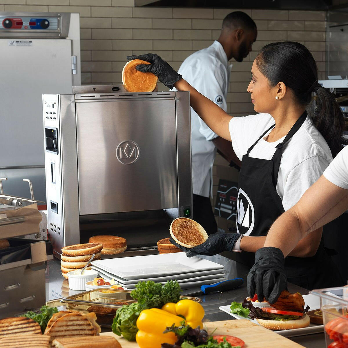 Prince Castle CTDE-W-CE Double Slim Line Vertical Contact Toaster 6000 p/h - Cater-Connect Ltd