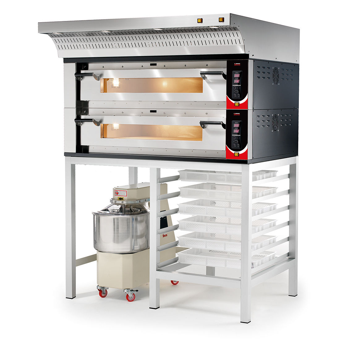 Sirman Vesuvio 105x70 Pizza Oven Extraction Hood