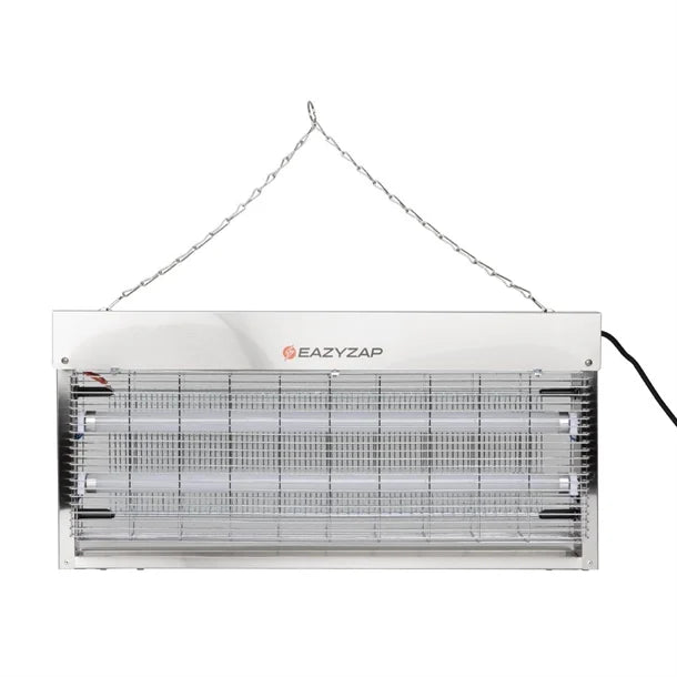 Eazyzap Energy Efficient Stainless Steel LED Fly Killer 150m².