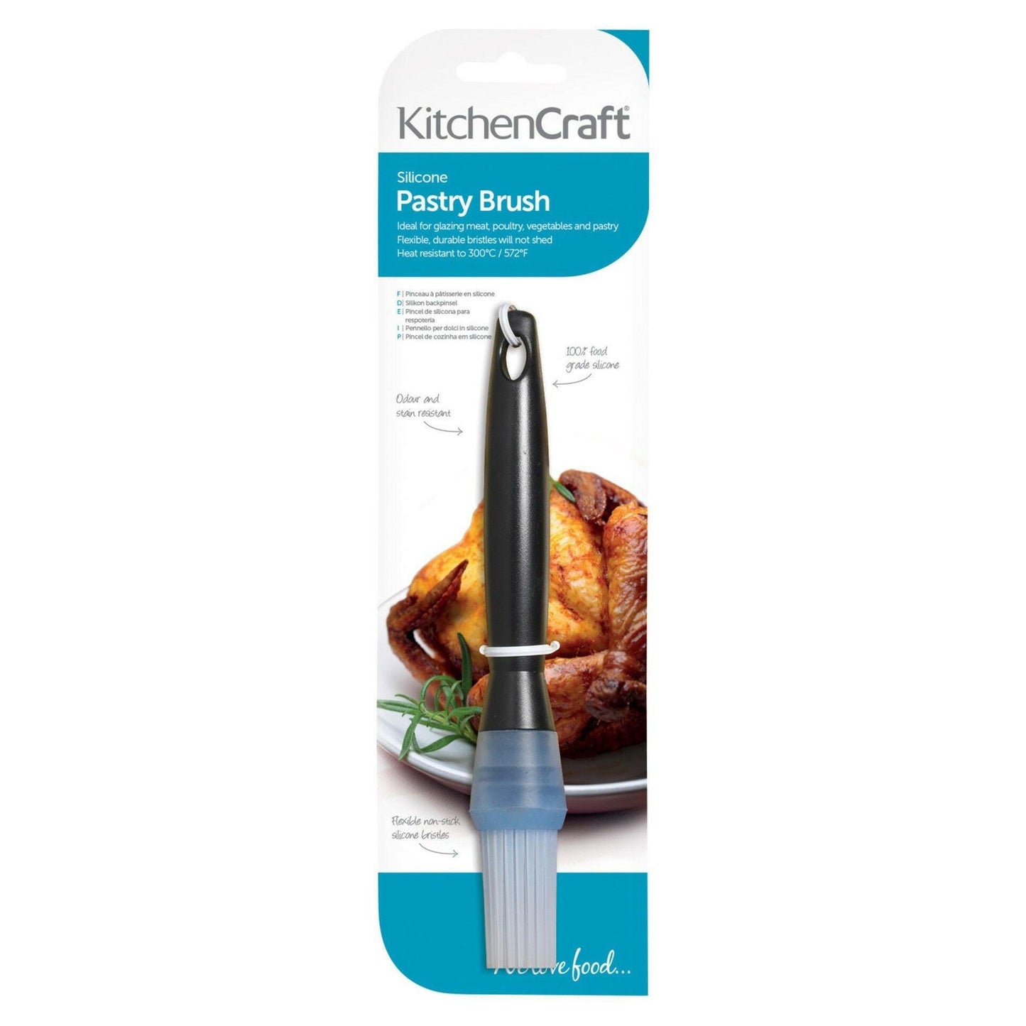 Kitchen Craft Silicone Pastry / Basting Brush 25cm.