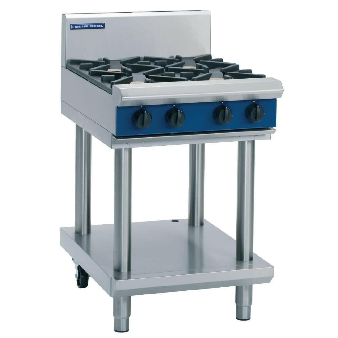 Blue Seal Freestanding G514D-LS Evolution Gas 4 Burner Cooktop 600mm.