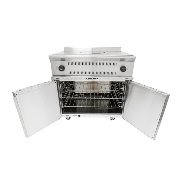 Parry USHOP LPG Gas Solid Top Oven Range 20kw