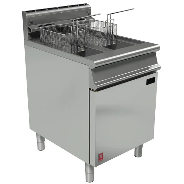 Falcon Dominator Plus G3865 Twin Tank Twin Basket Gas Fryer 30L - Cater-Connect Ltd