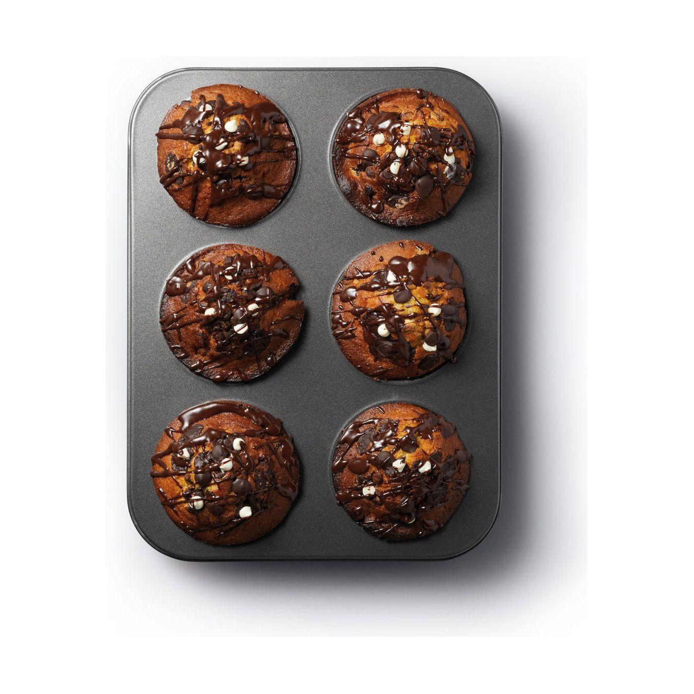 MasterClass Non-Stick American Muffin Pan 35cm x 26cm.