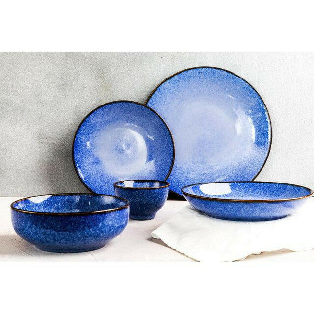 Mikasa Hospitality Impression Spindrift Blue Pasta Bowl 23cm Case Size 6 - Cater-Connect Ltd