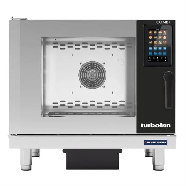 Blue Seal EC40D5 Turbofan Digital Electric Combi Oven 5x 1/1GN