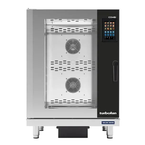 Blue Seal EC40T10 Turbofan Digital Electric Combi Oven 10x 1/1GN