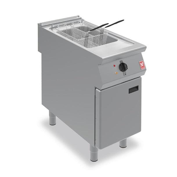 Falcon F900 Series E9341 Single Tank Twin Basket Electric Fryer 21 Litres.