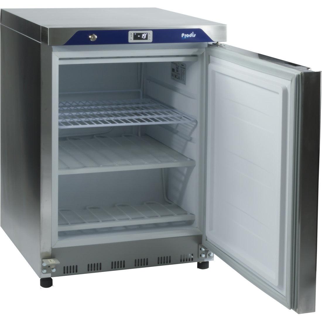 Prodis HC210FSS Undercounter Silver Freezer 139 Litres