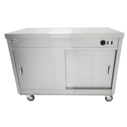 Parry HOT15P Mobile Pass Through Hot Cupboard 1500mm.