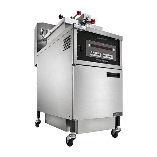 Henny Penny PFE-500 4 Head Electric Pressure Fryer.