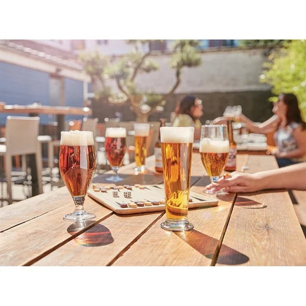 Arcoroc Linz Pilsner Beer Glasses 390ml Case Size 24