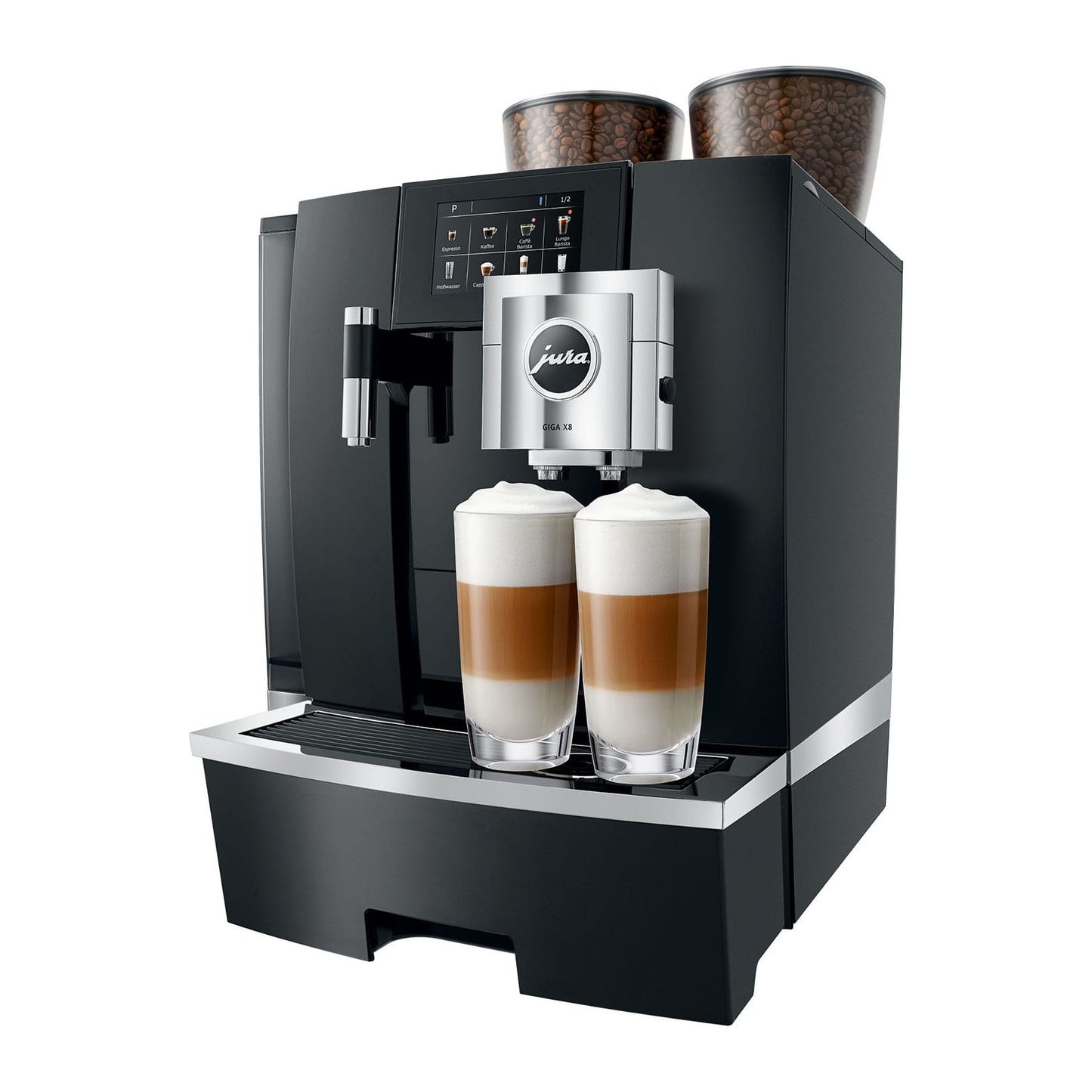 Jura Giga X8c Gen II Pro Bean To Cup Coffee Machine Black Mains Fed - Cater-Connect Ltd