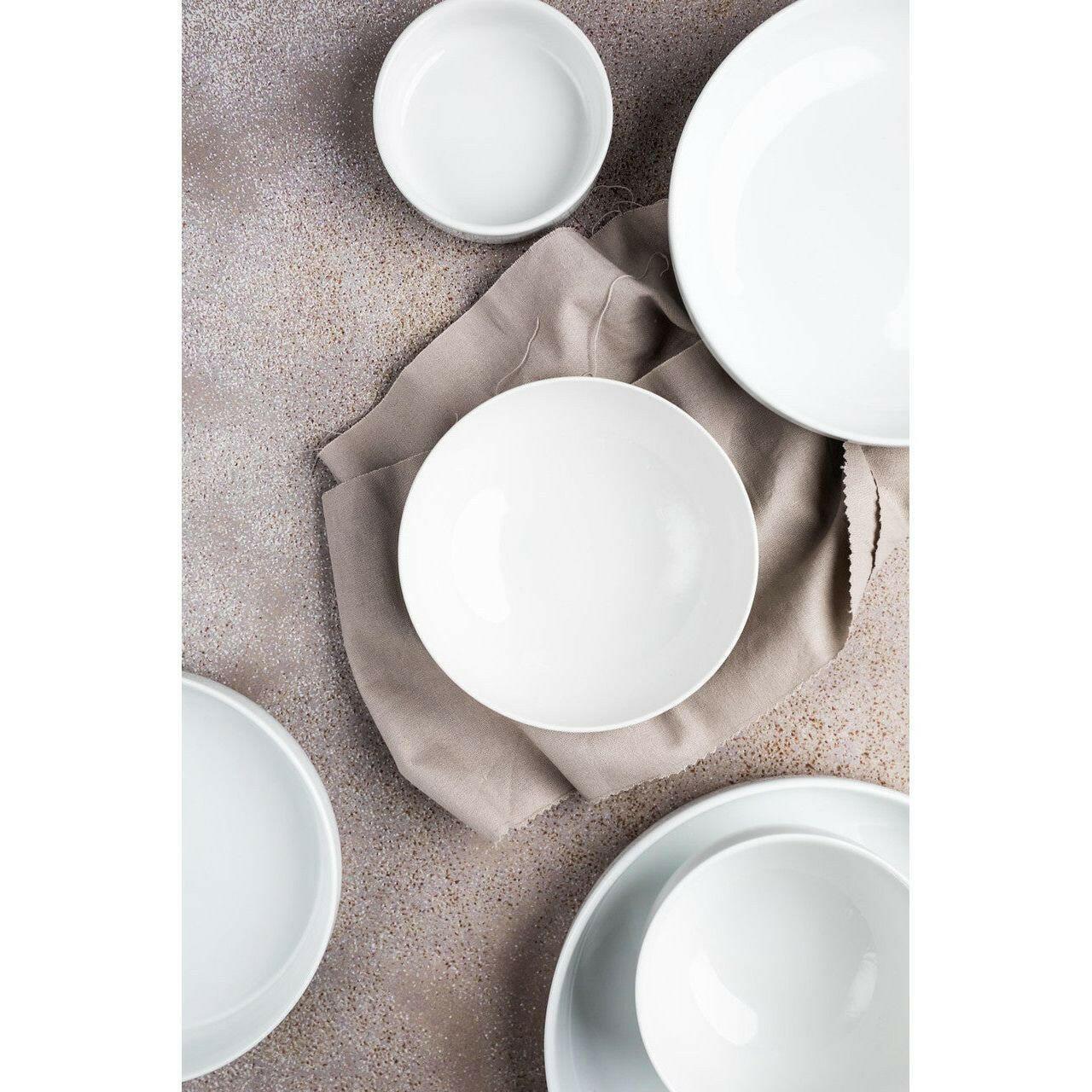 Mikasa Hospitality Bergen Ice White Bowl 16cm Case Size 6.