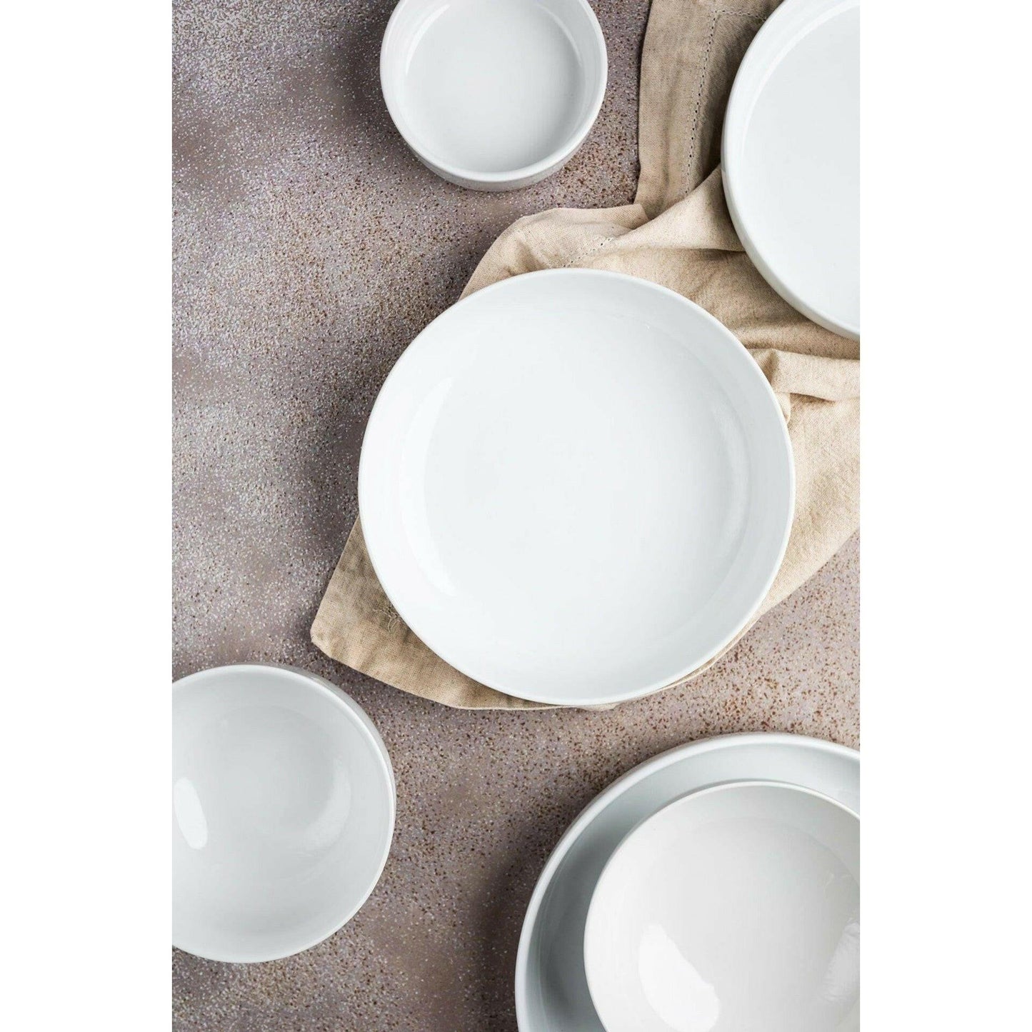 Mikasa Hospitality Bergen Ice White Pasta Bowl 21cm Case Size 6.