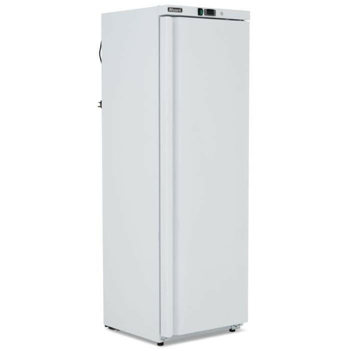 Blizzard HW40 Upright Single Door Fridge 300L White - Cater-Connect Ltd