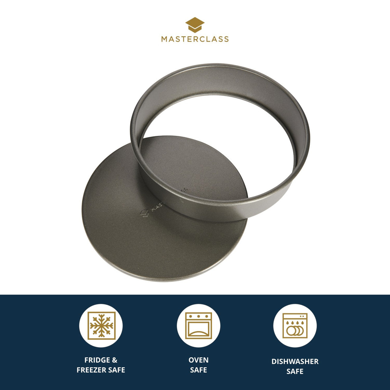 MasterClass Non-Stick Loose Base Sandwich Pan 18cm - Cater-Connect Ltd