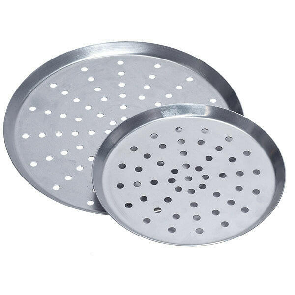 Thin Crust Perforated Aluminium Pizza Pan 16" - Cater-Connect Ltd