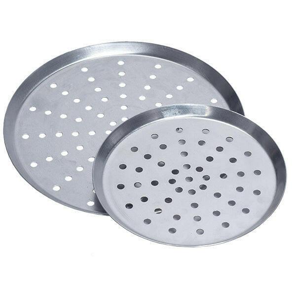 Thin Crust Perforated Aluminium Pizza Pan 16".