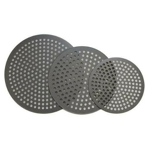 Hard Anodised Aluminium Perforated Pizza Pan Disks 8" - Cater-Connect Ltd