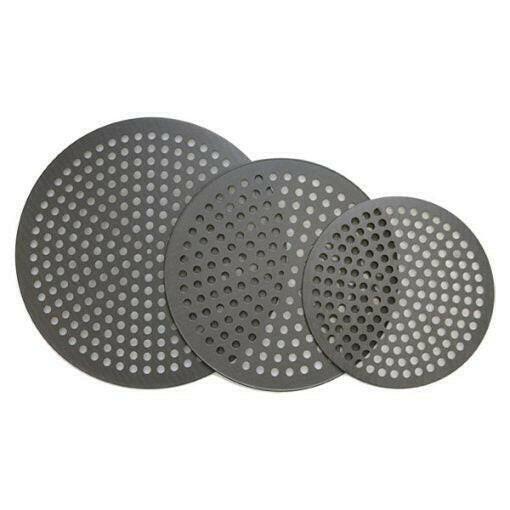 Hard Anodised Aluminium Perforated Pizza Pan Disks 11".