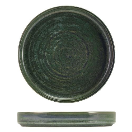 GenWare Terra Porcelain Aqua Green Presentation Plate 21cm Case Size 6