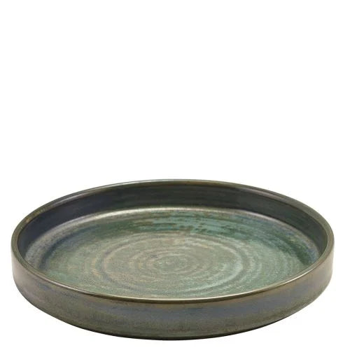 GenWare Terra Porcelain Aqua Green Presentation Plate 18cm Case Size 6