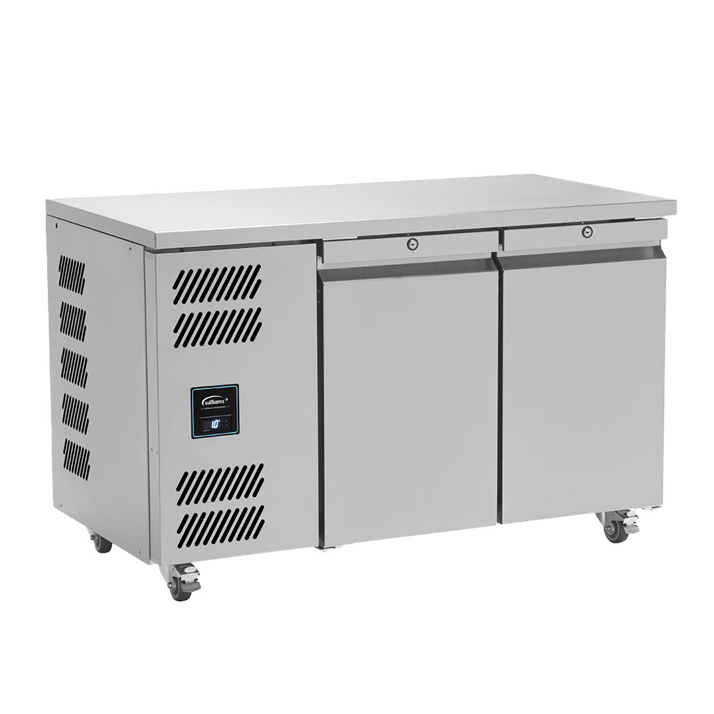 Williams HJC2-SA Jade Double Door Counter Fridge 374 Litres