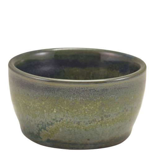 GenWare Terra Porcelain Aqua Green Ramekin 7cl/2.5oz Case Size 12