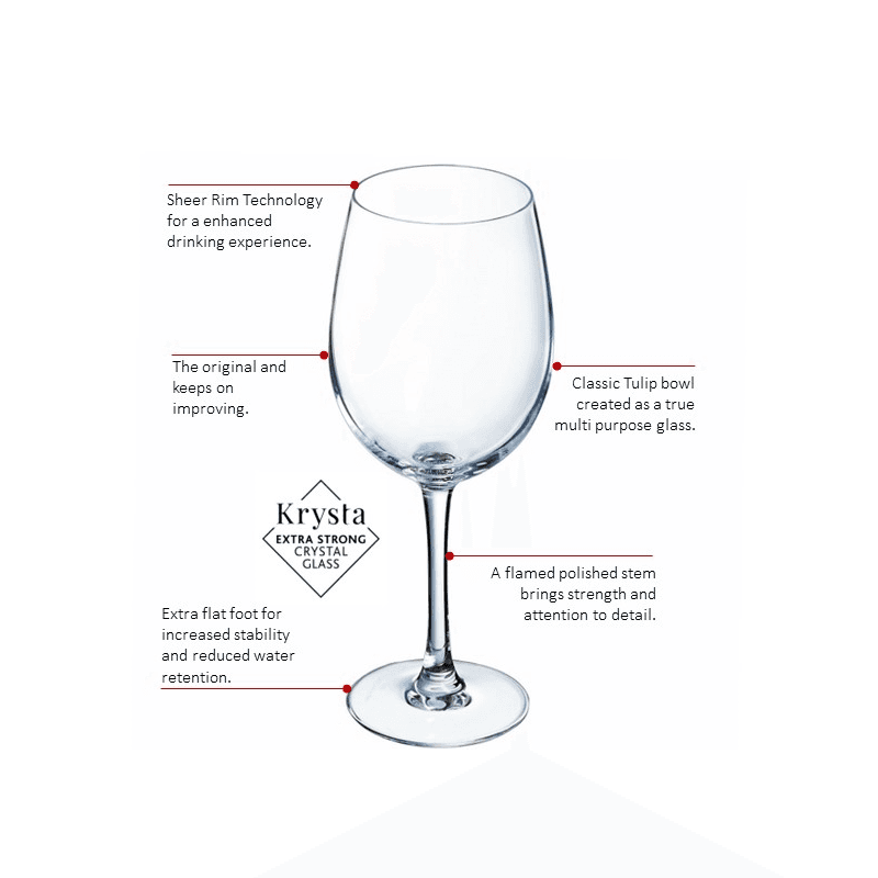 Chef & Sommelier Cabernet Tulip Wine Glass 350ml