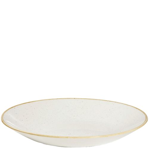Churchill Stonecast Barley White Deep Coupe Plate 27cm Case Size 12 - Cater-Connect Ltd