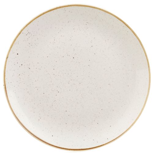 Churchill Stonecast Barley White Deep Coupe Plate 27cm Case Size 12 - Cater-Connect Ltd
