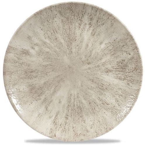 Churchill Studio Prints Stone Agate Grey Coupe Plate 28.8cm/11.31" Case Size 12 - Cater-Connect Ltd