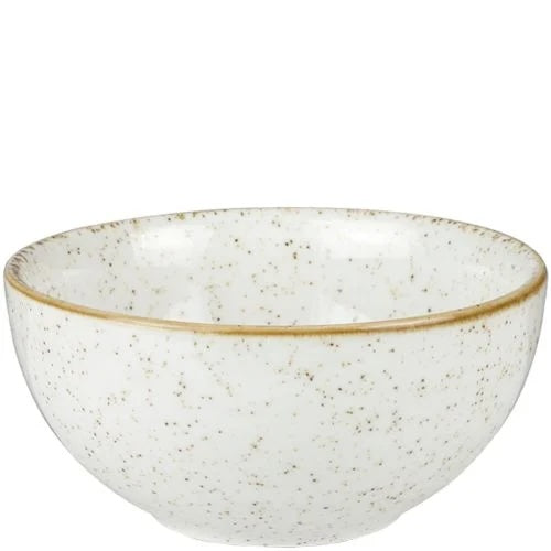 Churchill Stonecast Barley White Soup Bowl 13.2cm Size 12 - Cater-Connect Ltd